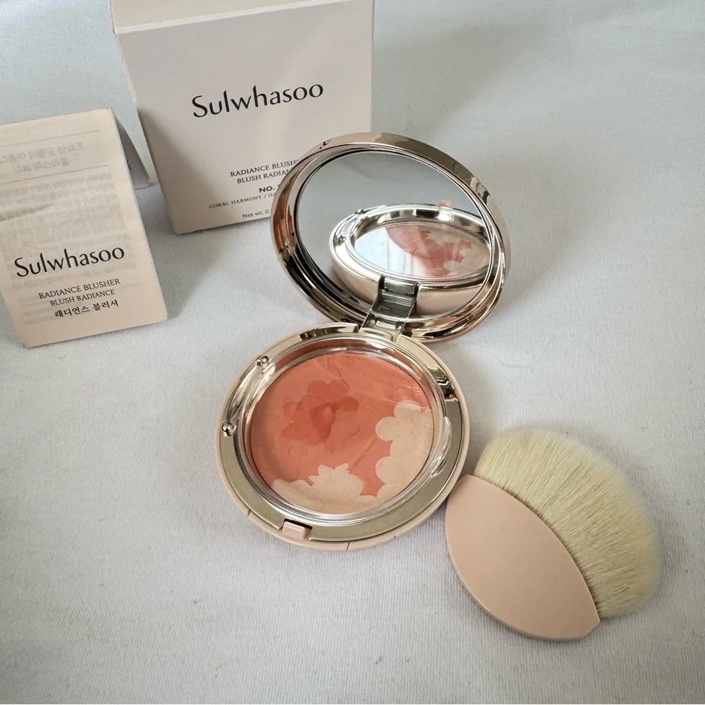 Sulwhasoo Radiance Blusher 10g in shade no.2 Coral Harmony Swirled
